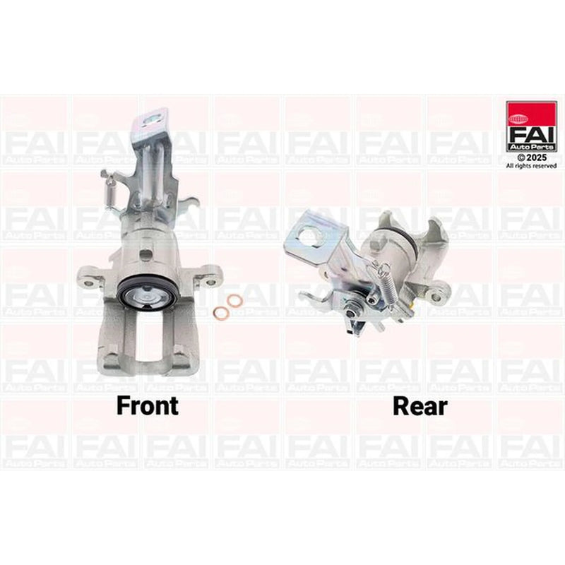 FAI Brake Caliper Assembly Rear Left fits Nissan Almera 2000-2006 1.5 1.8