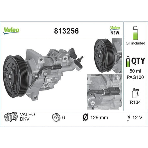 Valeo Air Conditioning Compressor 813256