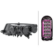 Hella Headlight Headlamp H7/H3 Right fits Skoda Superb II 2008-2015