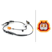 Hella ABS Wheel Speed Sensor Front 6PU 230 040-051