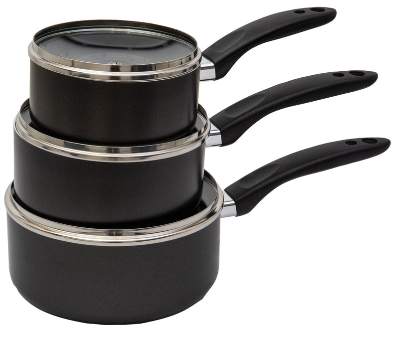 Quest Saucepan Set x 3 Quest - Dynamic Drive