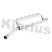Klarius Box With Tail Pipe (Rh Right Rear fits Jaguar Xj 1994-1997 3.2 4.0