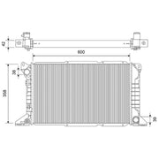 Valeo Engine Radiator 701758