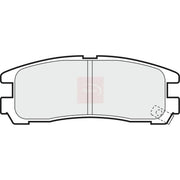 Apec Rear Brake Pad Set PAD668
