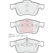 Apec Front Brake Pad Set PAD1793