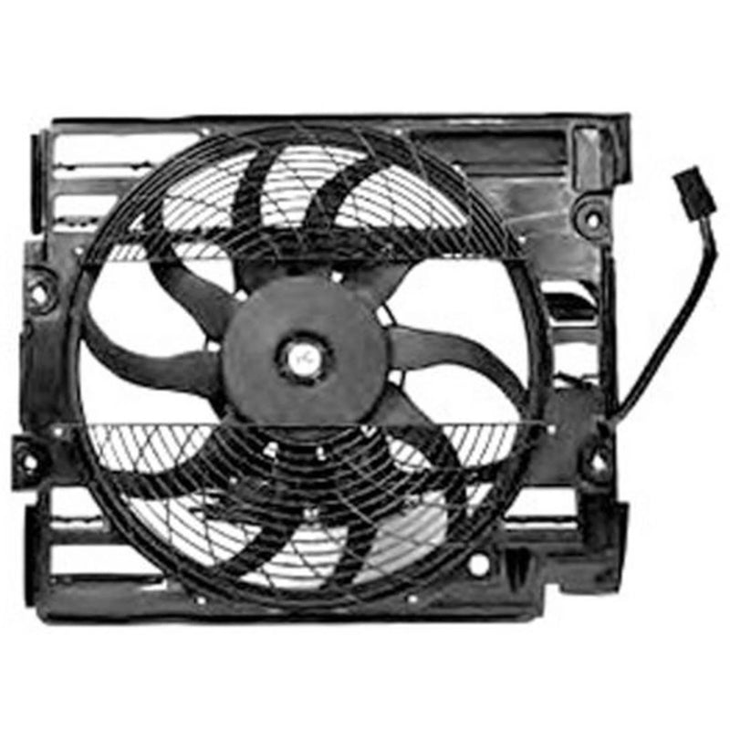 Mahle Air Con Condenser Fan fits BMW 5 1995-2004