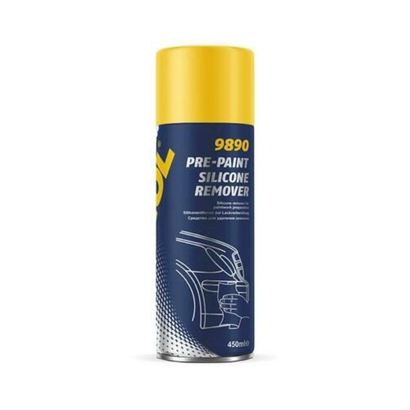 MANNOL Silicone Sealant Remover Spray Cleaner Fast Acting Aceton Free 450ml
