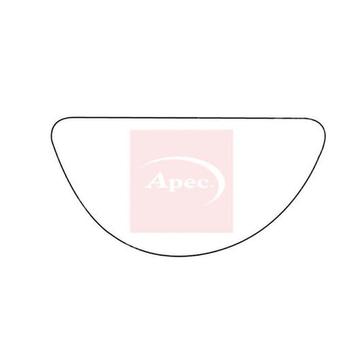 Apec Exterior Wing Mirror Glass Right AMS2816