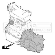 First Line Engine Mount Mounting fits Citroën Berlingo First 1996-2011