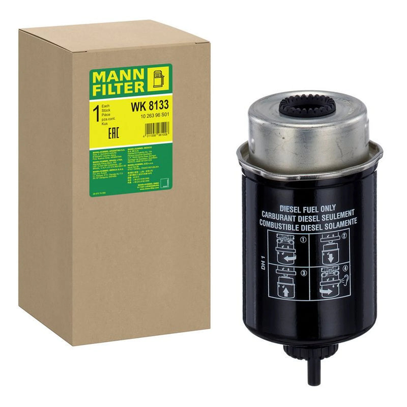 MANN-FILTER Fuel Filter Element fits John Deere Series 4000 2005 on