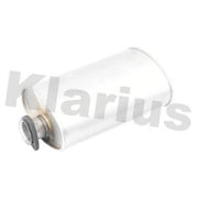 Klarius Box With Centre Pipe Centre fits Volvo 740 1984-1992 2.0 2.3