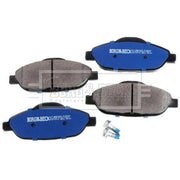 Borg & Beck Front & Rear Brake Discs & Pads fits Peugeot 3008 I 2009-2016