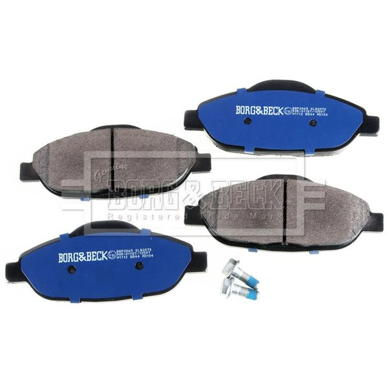 Borg & Beck Front & Rear Brake Discs & Pads fits Peugeot 3008 I 2009-2016