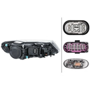 Hella Headlight Headlamp P21W Left fits VW Touareg 2002-2010