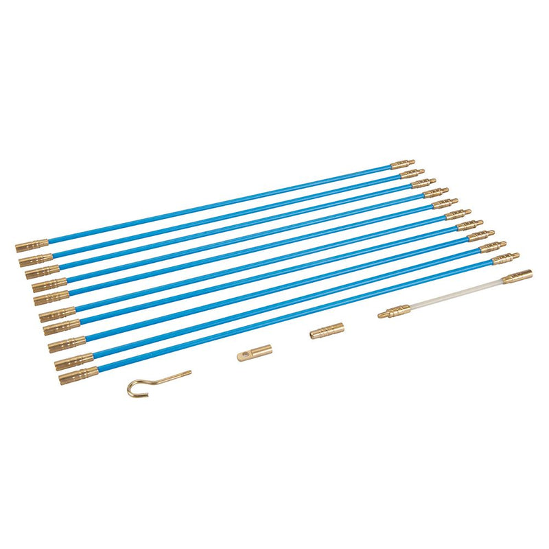 Silverline Cable Access Tool Kit 13pce 10 x 330mm 633570 Silverline  - Dynamic Drive