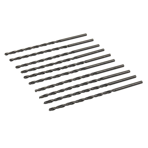 Silverline Metric HSS-R Long Series Bits 10pk 3.0 x 100mm Silverline - Dynamic Drive