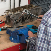 Silverline Engineers Workshop Vice 100mm (4") Jaw Capacity 120mm / 4.5kg 633792 Silverline  - Dynamic Drive