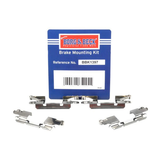 Borg & Beck Brake Pad Accessory Fitting Kit Front BBK1397