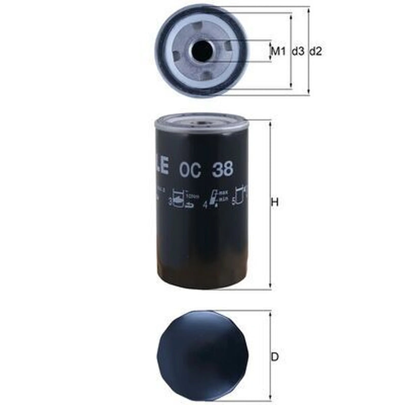 Mahle Engine Oil Filter