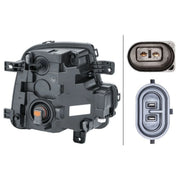 Hella Front Left Fog Light H8 fits VW Scirocco III 2008-2017 1.4 2.0