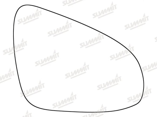Summit Heated Base Plate With Standard Mirror Glass fits Toyota Yaris RHS Summit - Bars 4 Cars