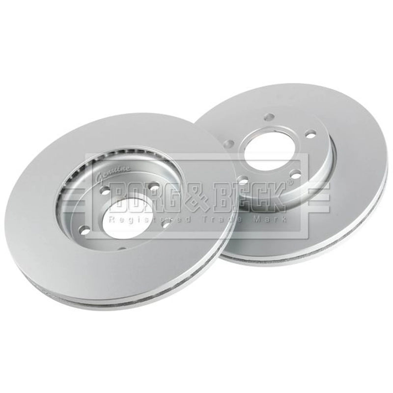 Borg & Beck Front & Rear Brake Discs & Pads fits Ford Focus III Turnier