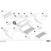 Thule SPRING ASSY SINGLE STP V10 12V - 1500602274