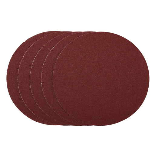 Draper Sanding Discs, 200mm, PSA, 80 Grit, (Pack of 5) 63026 Draper - Dynamic Drive