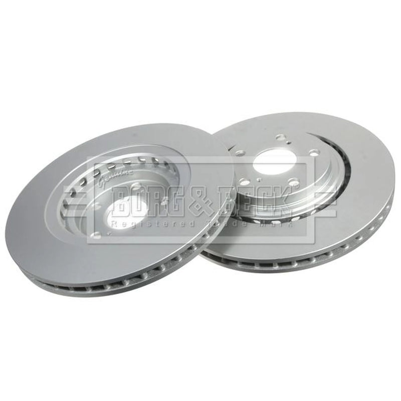 Borg & Beck Front Vented & Rear Vented Brake Discs & Pads fits Lexus Rx 2015 on