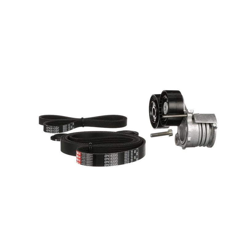 Gates V-Ribbed Belt Set fits BMW 1 2004-2011