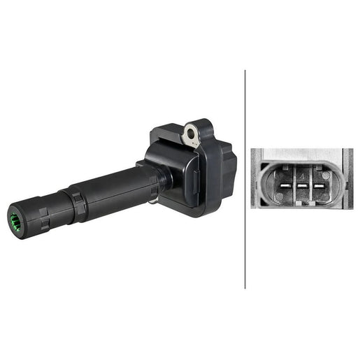 Hella Ignition Coil Pack fits Mercedes-Benz C-Class 2002-2014