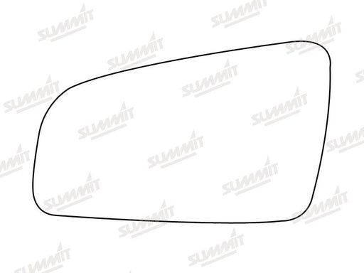 Summit Heated Base Plate With Standard Mirror Glass fits Vauxhall Zafira 05 on LHS Summit - Bars 4 Cars
