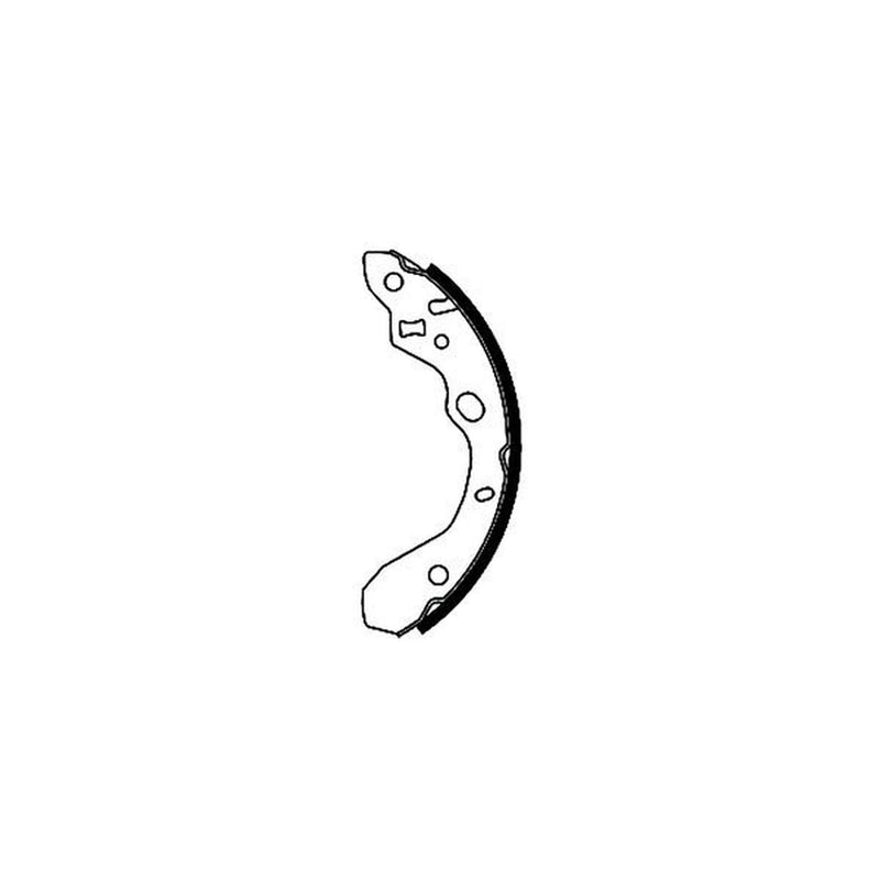 Mintex 4 x Brake Shoe Set Axle Kit fits Mazda P 1998-2004 1.3 1.4 1.5 1.6 2.0