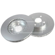 Borg & Beck Front Brake Discs & Pads fits VW Transporter Bus 1975-1979 2.0