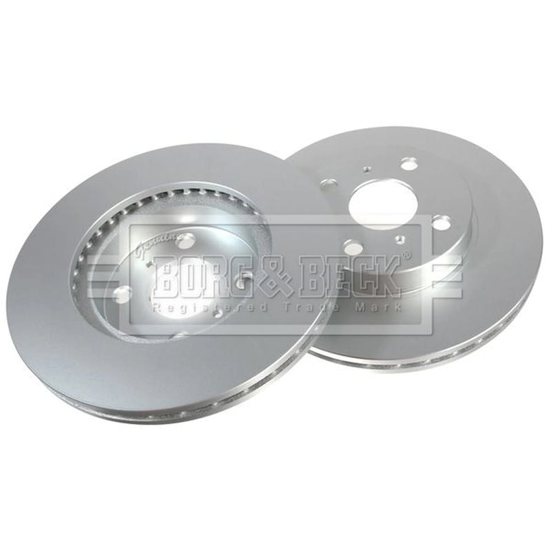 Borg & Beck Front Brake Discs & Pads fits VW Transporter Bus 1975-1979 2.0