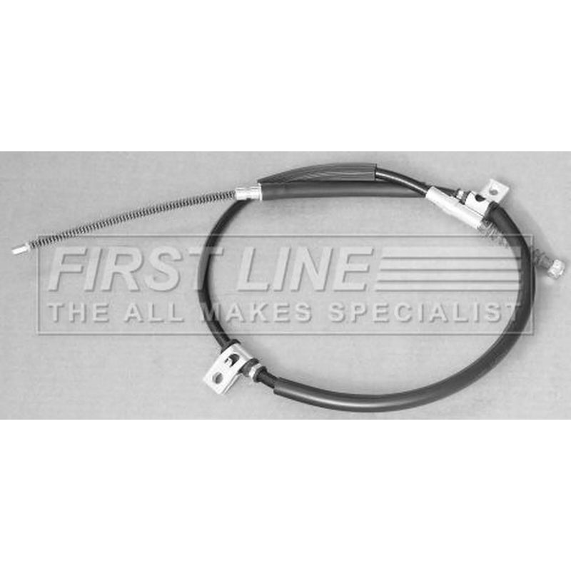 First Line Handbrake Cable Right Rear fits Hyundai Trajet 2000-2008 2.0 2.7