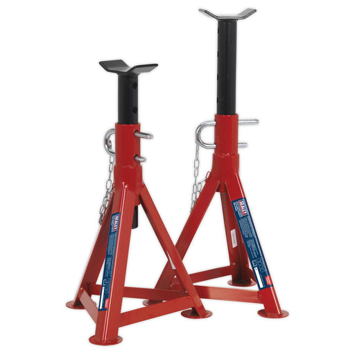 Sealey Axle Stands (Pair) 2.5tonne Capacity per Stand AS2500 Sealey  - Dynamic Drive