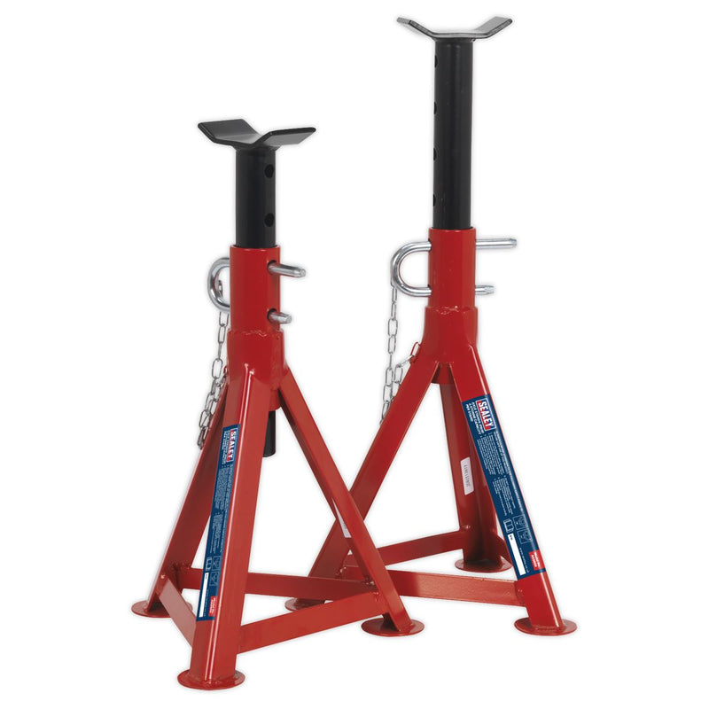 Sealey AXLe Stands (Pair) 2.5 Tonne Capacity per Stand AS2500 Sealey - Dynamic Drive