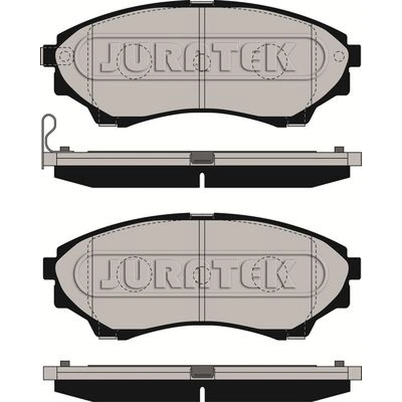 Juratek Front Brake Pad Set fits Ford Ranger 2006-2012 2.5 3.0
