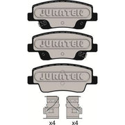 Juratek Rear Brake Pad Set fits Genesis G80 2021 on 2.2