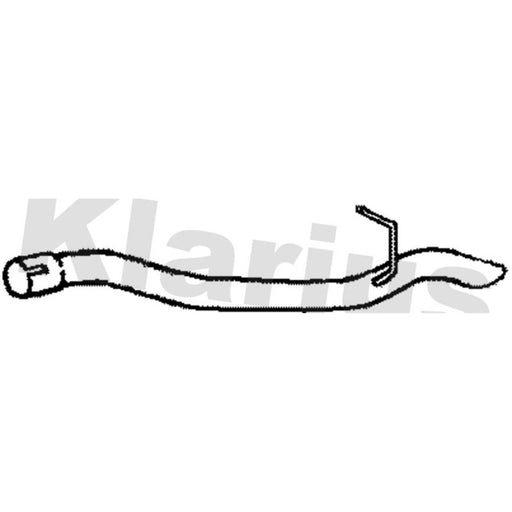 Klarius Exhaust Pipe OD fits Volvo C30 2006-2012 1.8 2.0