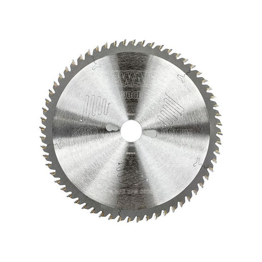 Dewalt Power Tools Series 60 Circular Saw Blade 250 x 30mm x 60T DeWALT Power Tools - Dynamic Drive