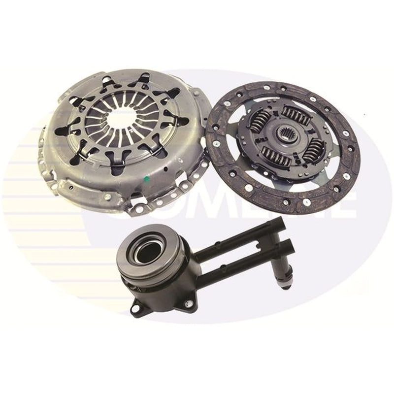 Comline Clutch Kit Set 3pc fits Ford Fiesta V 2001-2008 1.6