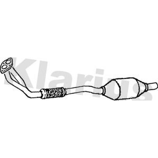 Klarius Catalyst Type Approved With Pipe Front fits Vauxhall Astra 1998-2005 2.0