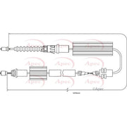 Apec Handbrake Cable Right Rear CAB1244