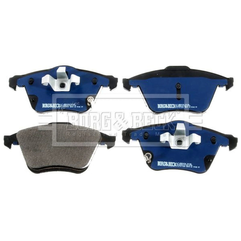 Borg & Beck Front Brake Vented Discs & Pads fits Mazda 3 2006-2009 2.3