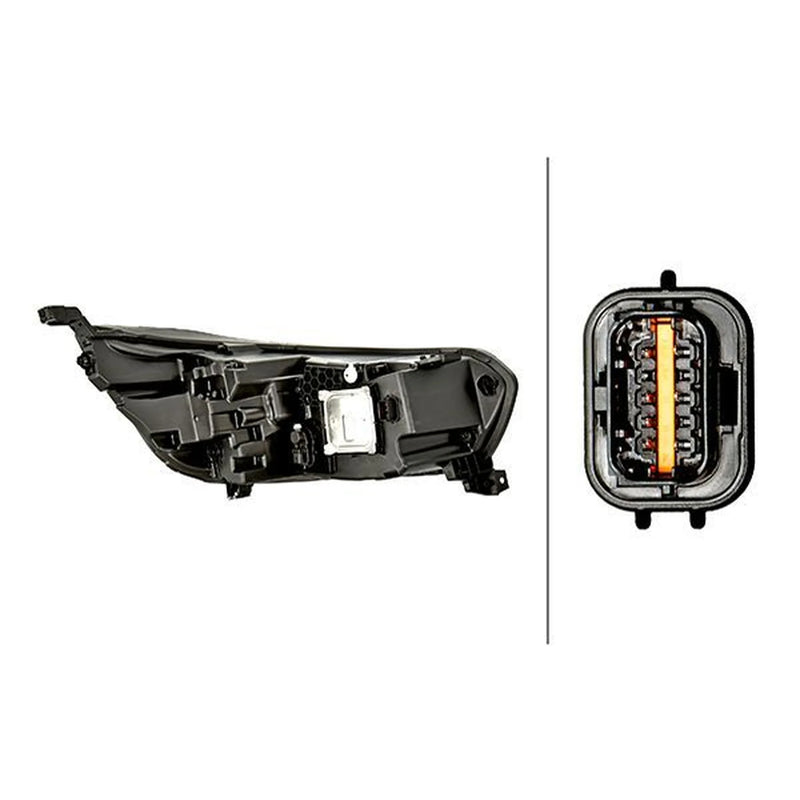 Hella Headlight Headlamp LED Left 1LX 014 721-631