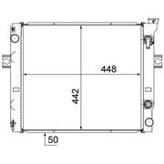 Mahle Engine Radiator