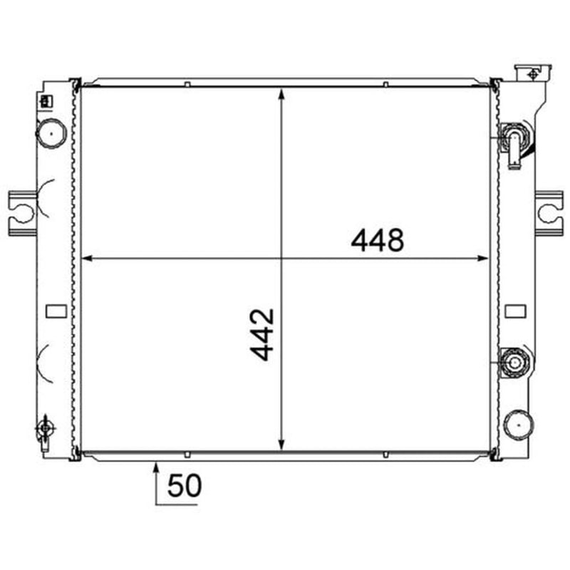 Mahle Engine Radiator