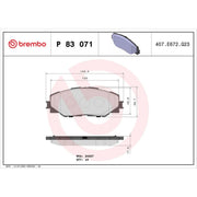 Brembo Front & Rear Brake Discs & Pads fits Toyota Auris 2010-2018 1.8
